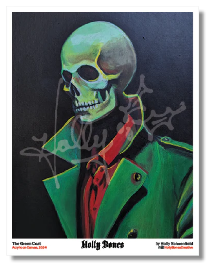 Print - 8x10 - The Green Coat