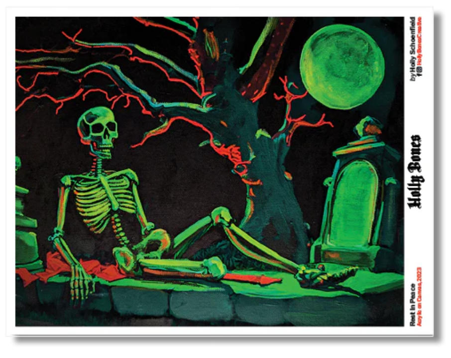 Print - 8x10 - Rest in Peace