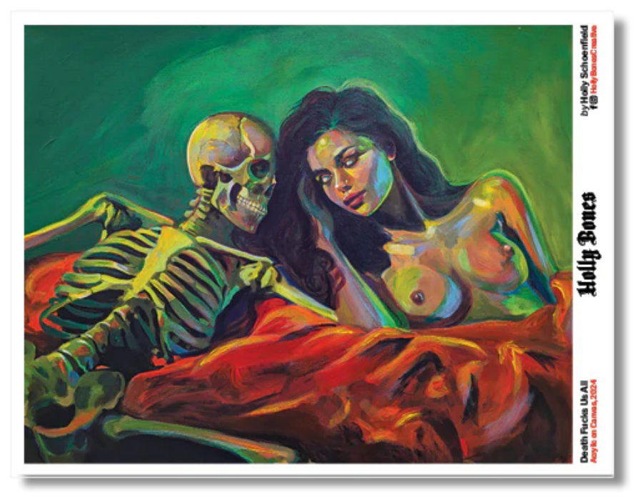 Print - 8x10 - Death Fucks us All