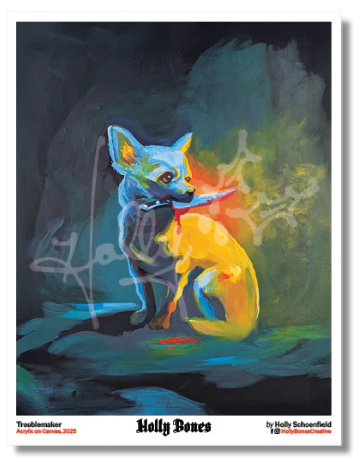 Print - 8x10 - Troublemaker