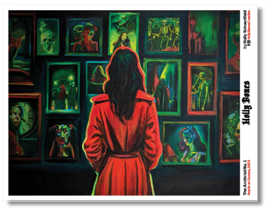 Print - 8x10 - The Archivist n1