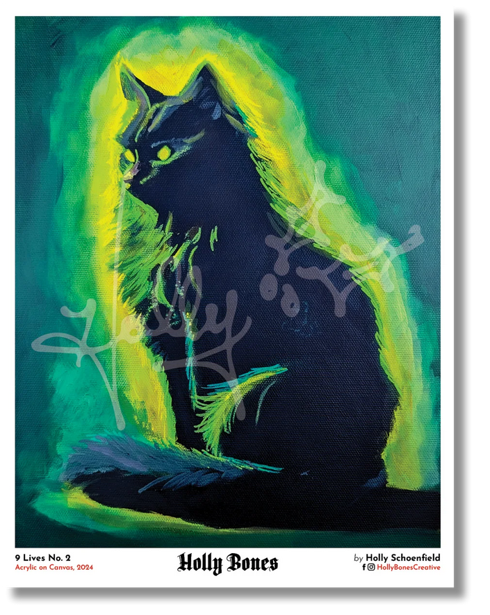 Print - 8x10 - 9 lives n2