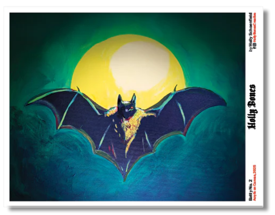 Print - 8x10 - Batty n2