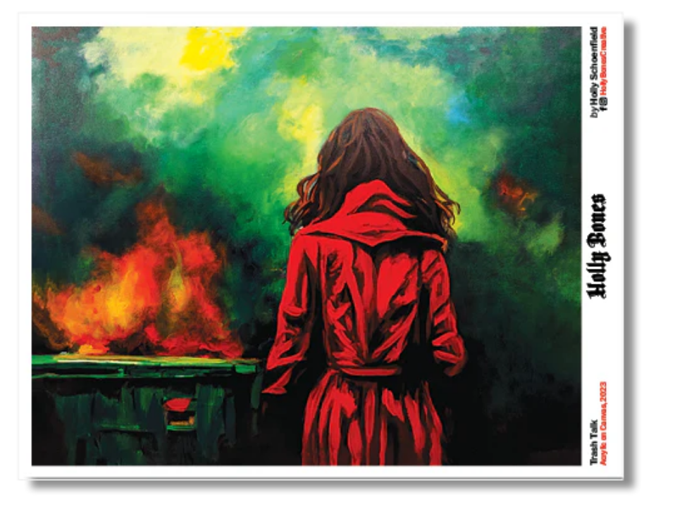 Print - 8x10 - Trash Talk