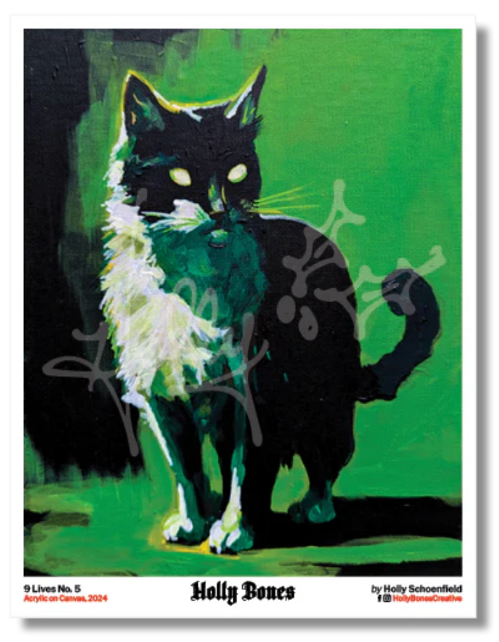 Print - 8x10 - 9 lives n5