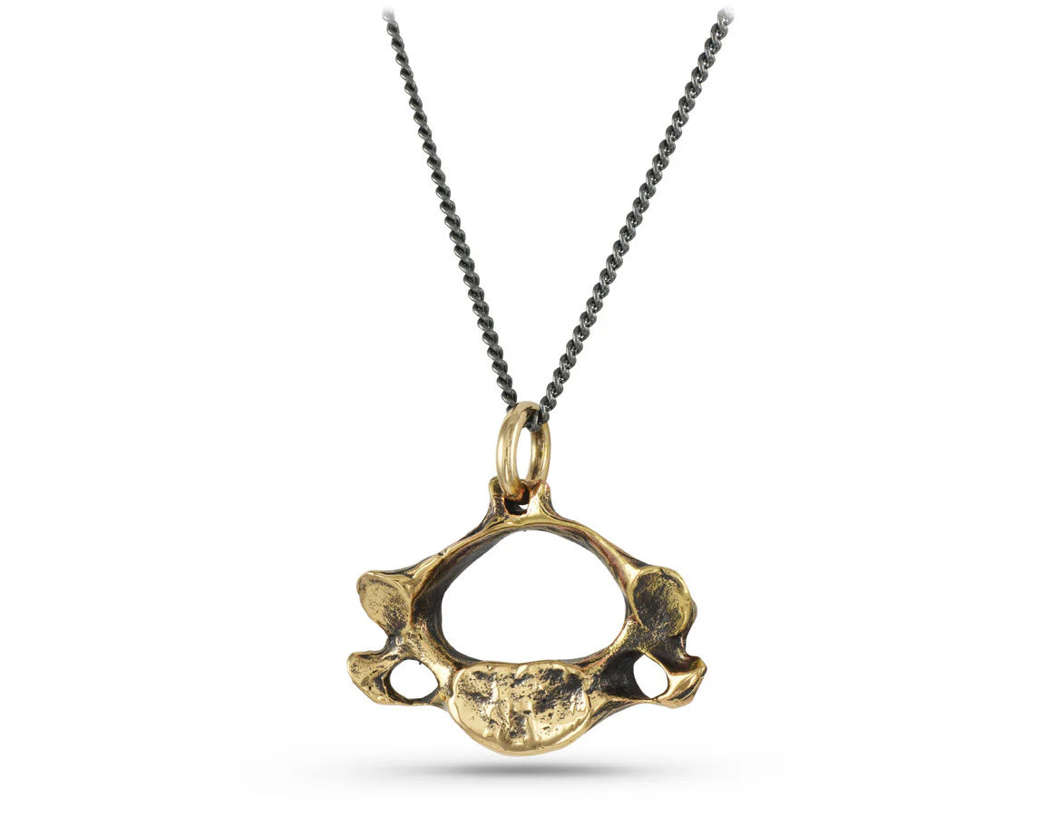 Pendentif - Vertebra bronze - Pendant