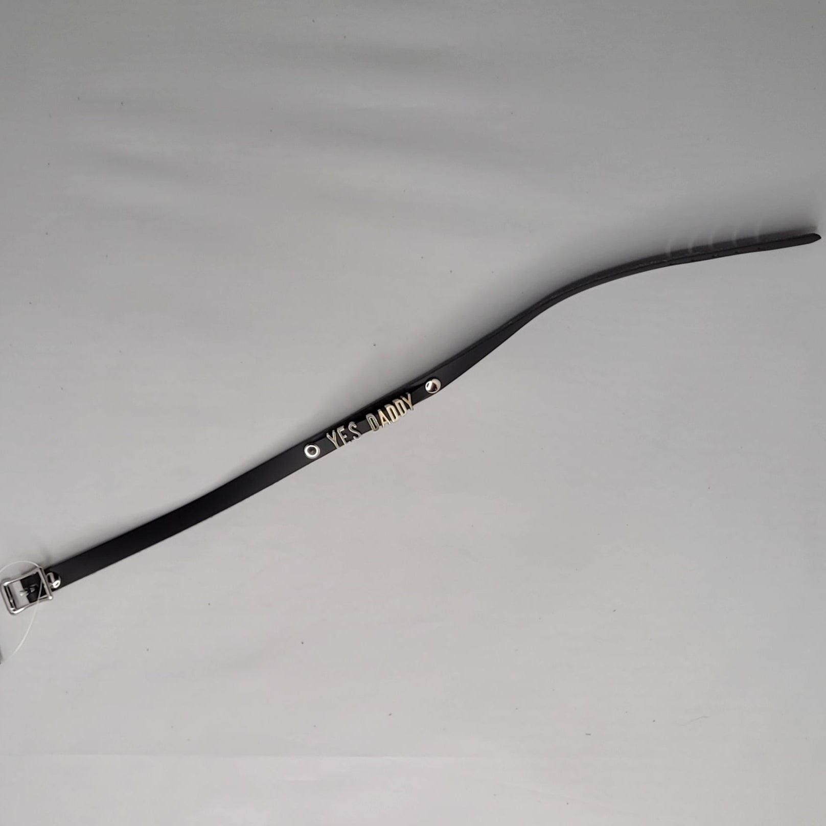 Choker - word no spike - yes daddy - FLCK800 Medium- Thin Yes Daddy MEDIUM