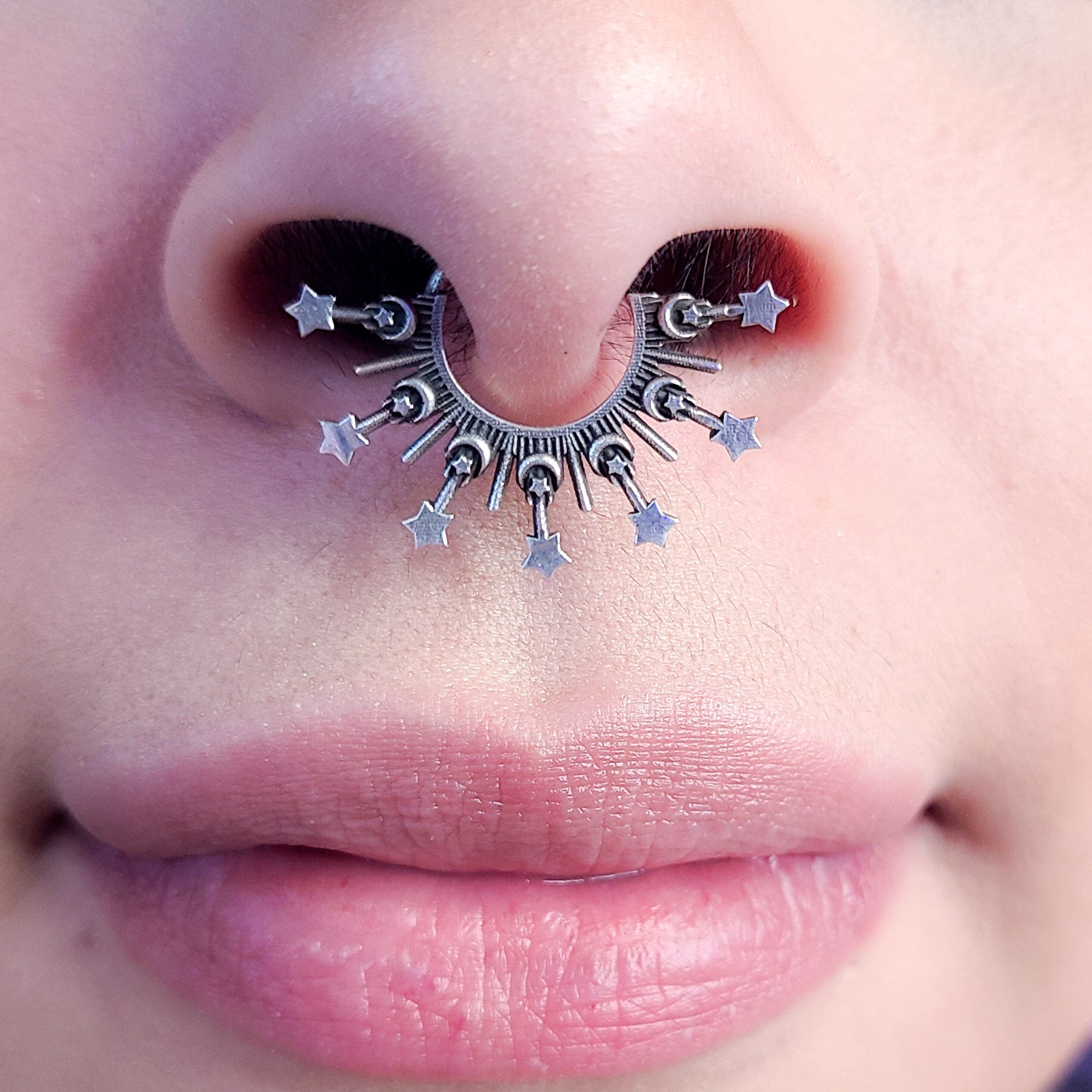 Celestial Aura Septum Piercing