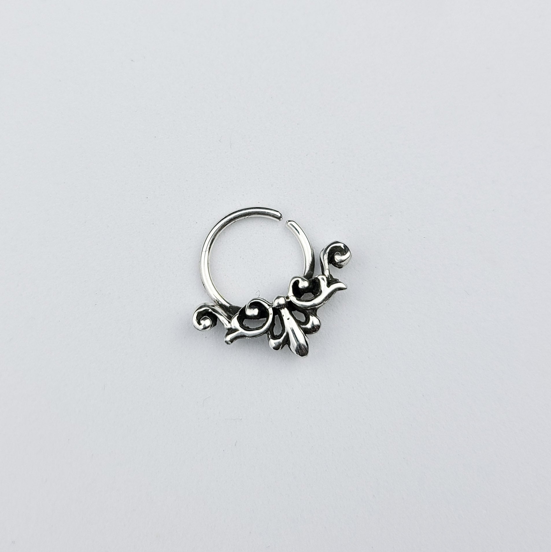Baroque Ornate Septum Nose Ring - Inchoo Bijoux