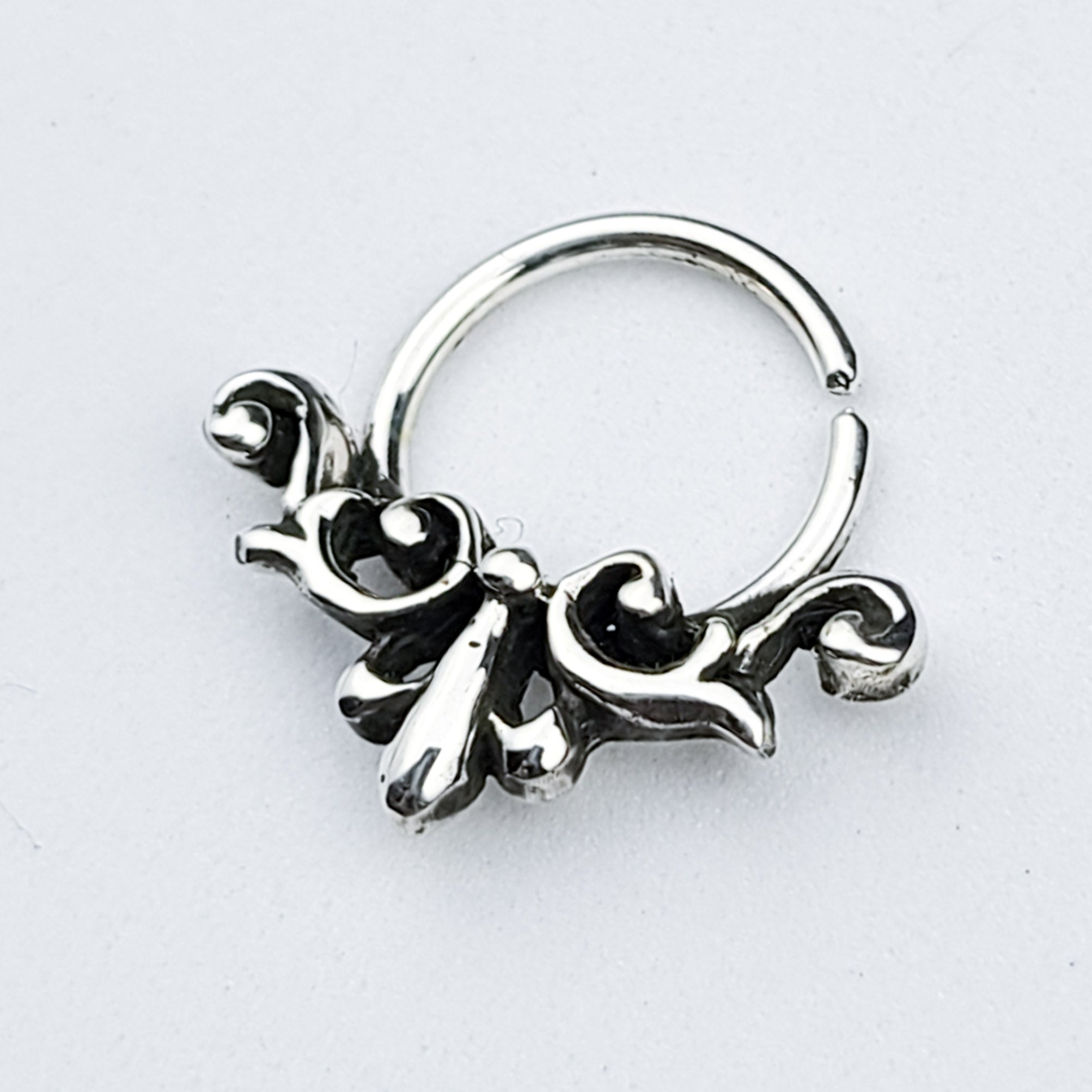 Baroque Ornate Septum Nose Ring - Inchoo Bijoux