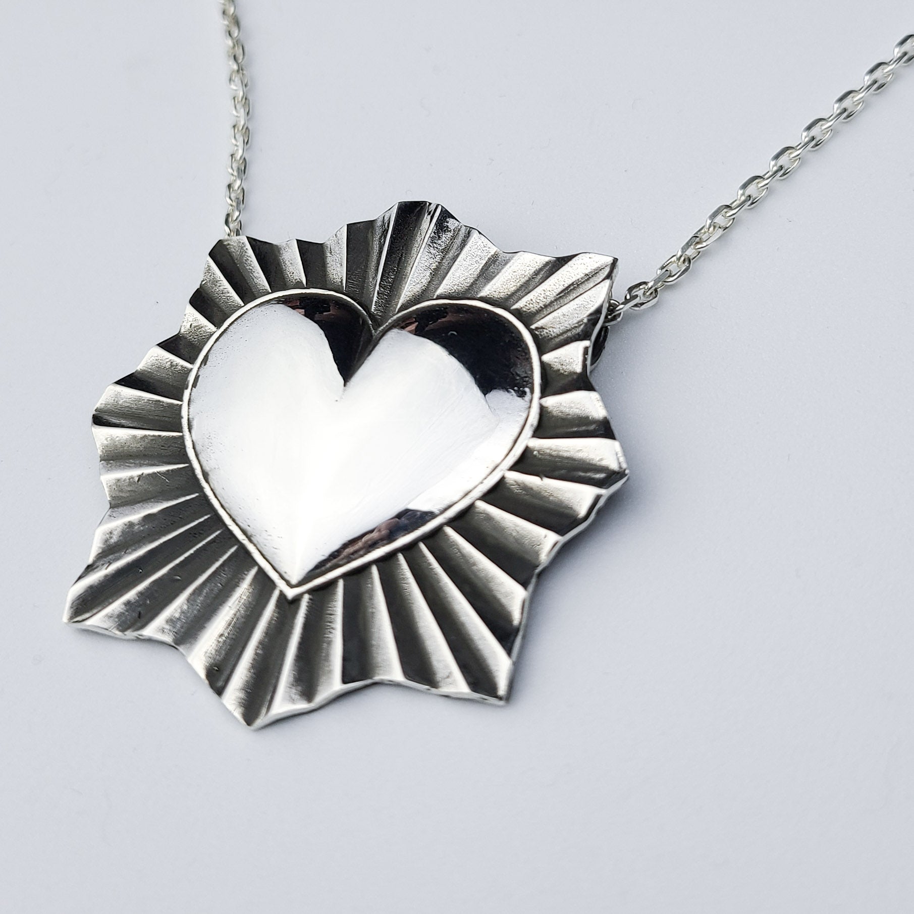 Big Sacred Heart Pendant