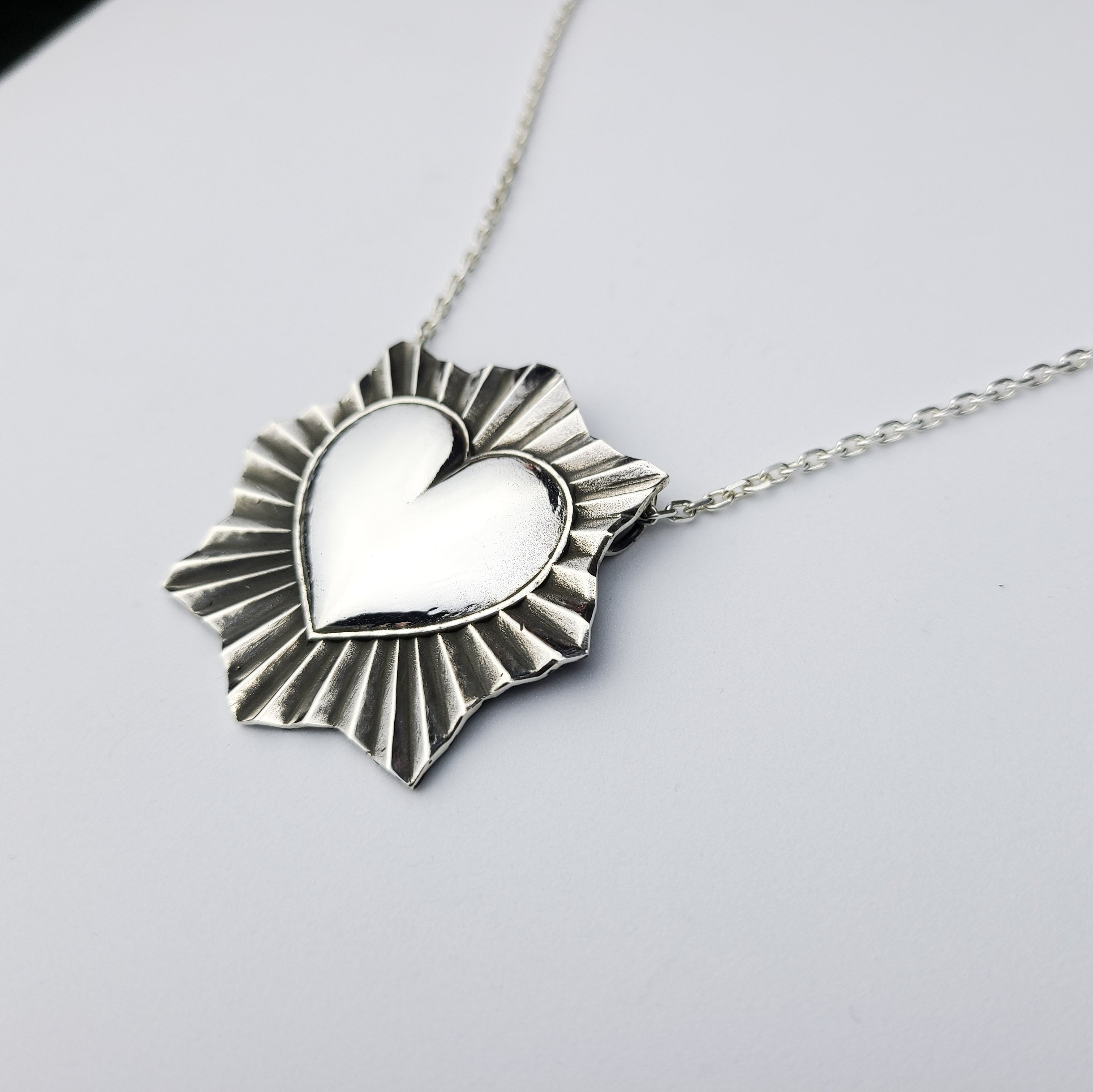 Big Sacred Heart Pendant