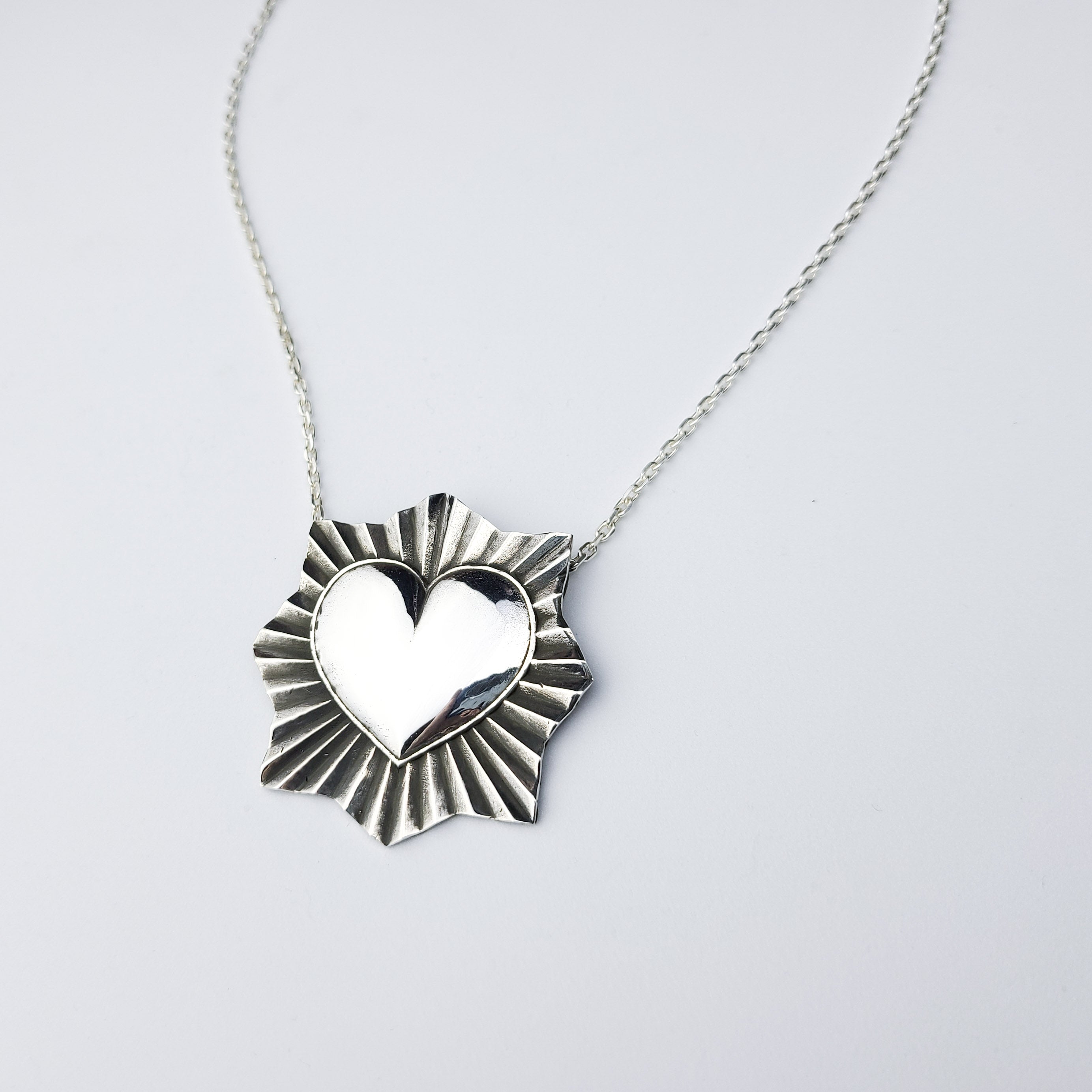 Big Sacred Heart Pendant