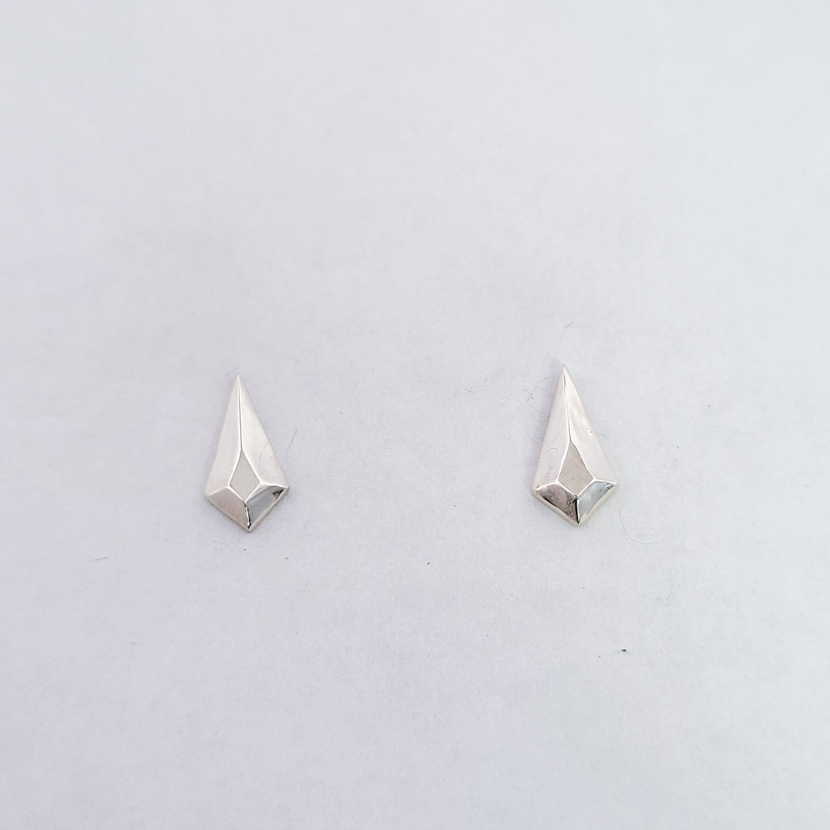 Crystal Gemstone Stud Posts, Minimal Earrings - Inchoo Bijoux