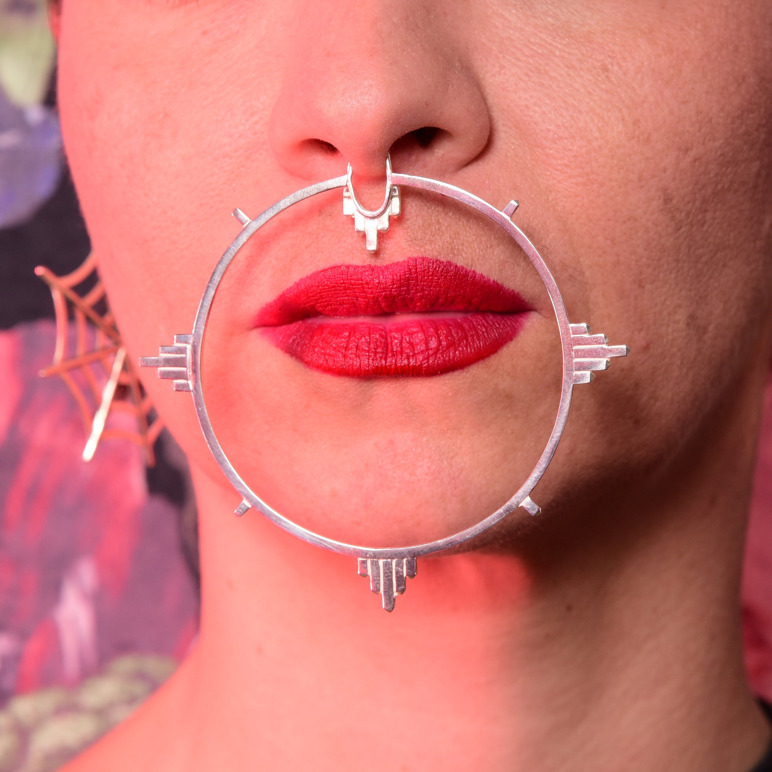 Big Celestial Hoop Septum Ring