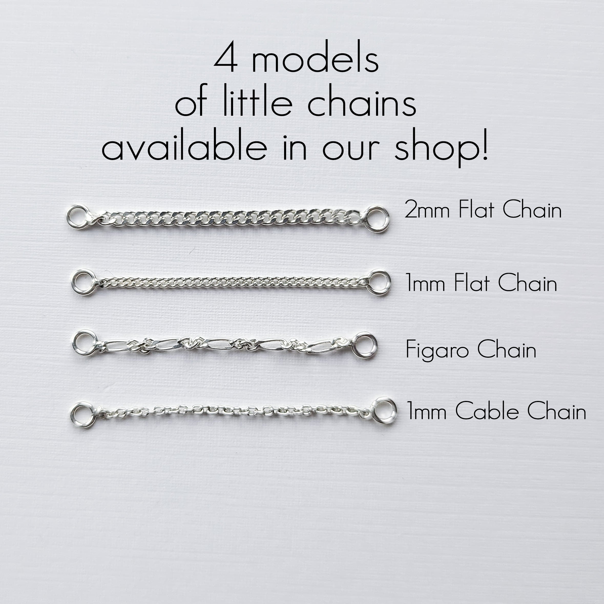 2mm Bold Silver Nose Chain-Nose Chain-Inchoo Bijoux-Inchoo Bijoux