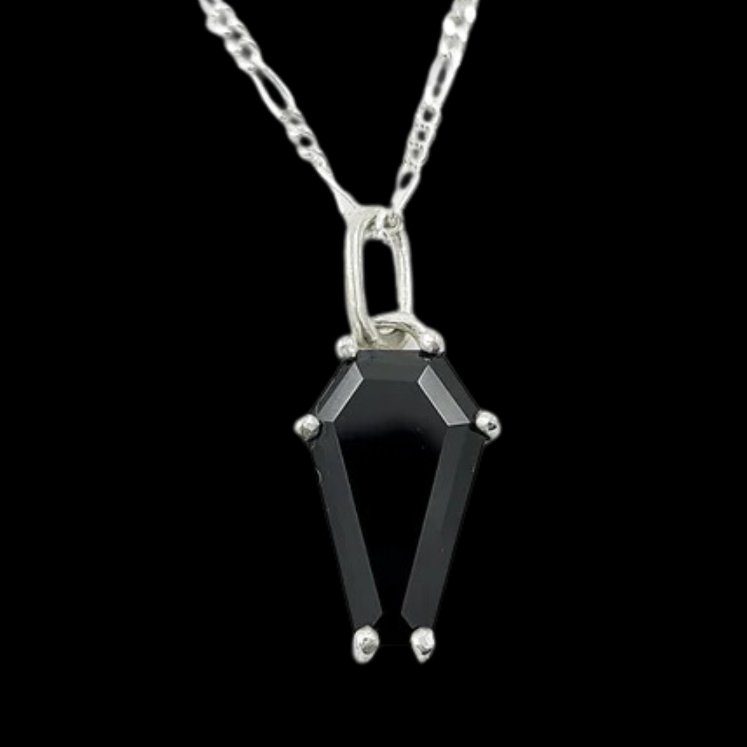 Big Coffin Pendant (8x13) - Color Selection - Inchoo Bijoux