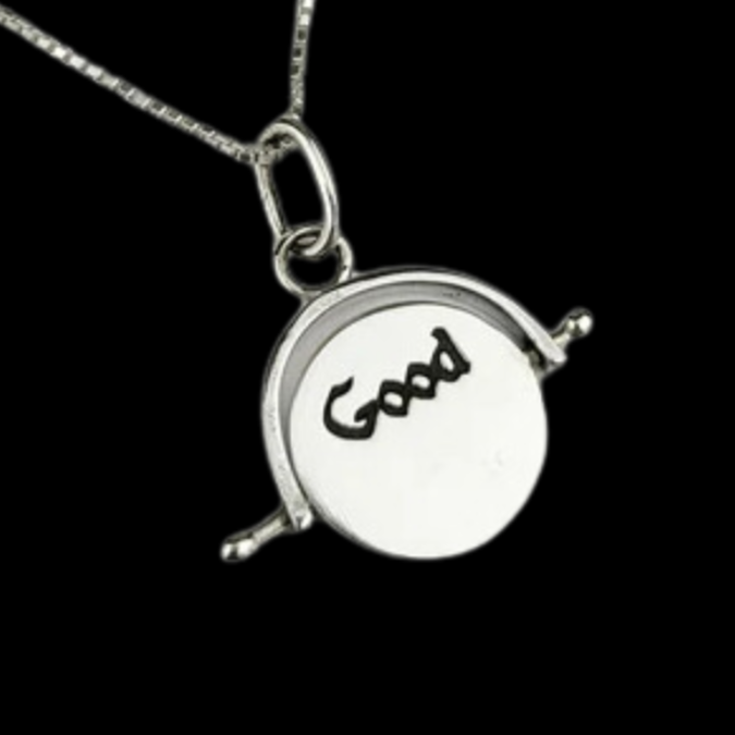 Good Witch Fidget Spinner Pendant - Inchoo Bijoux