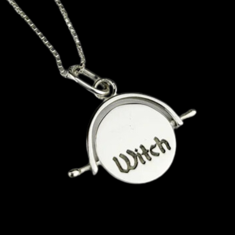 Good Witch Fidget Spinner Pendant - Inchoo Bijoux