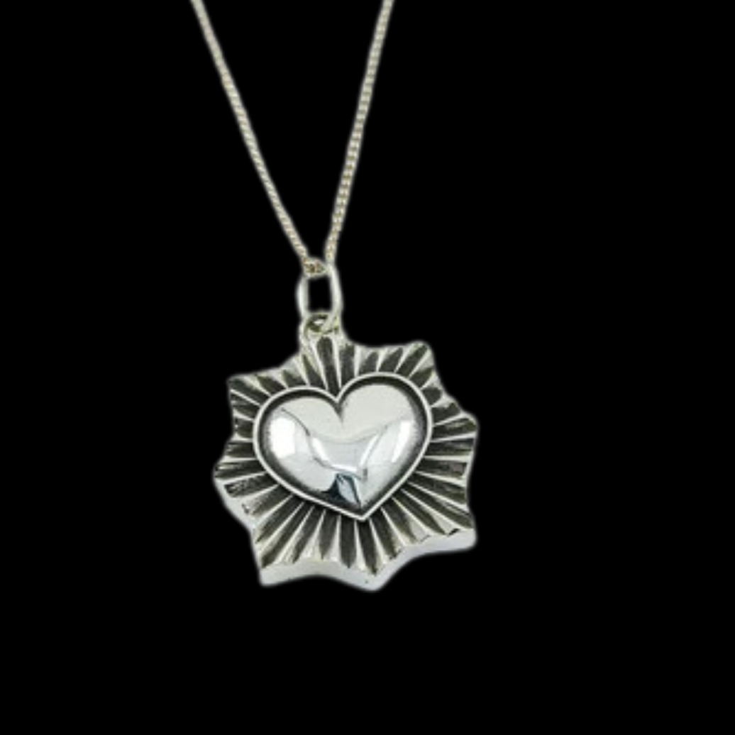 Sacred Heart Urn Pendant
