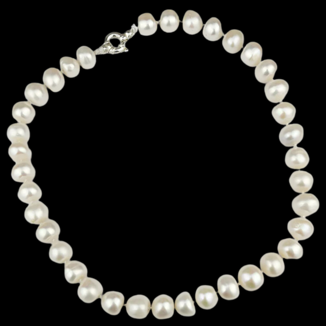 Big Fresh Water Pearl Necklace
