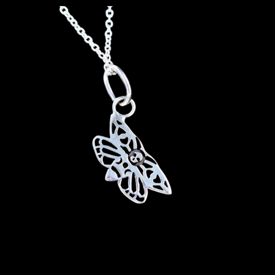 Tiny Moth Pendant