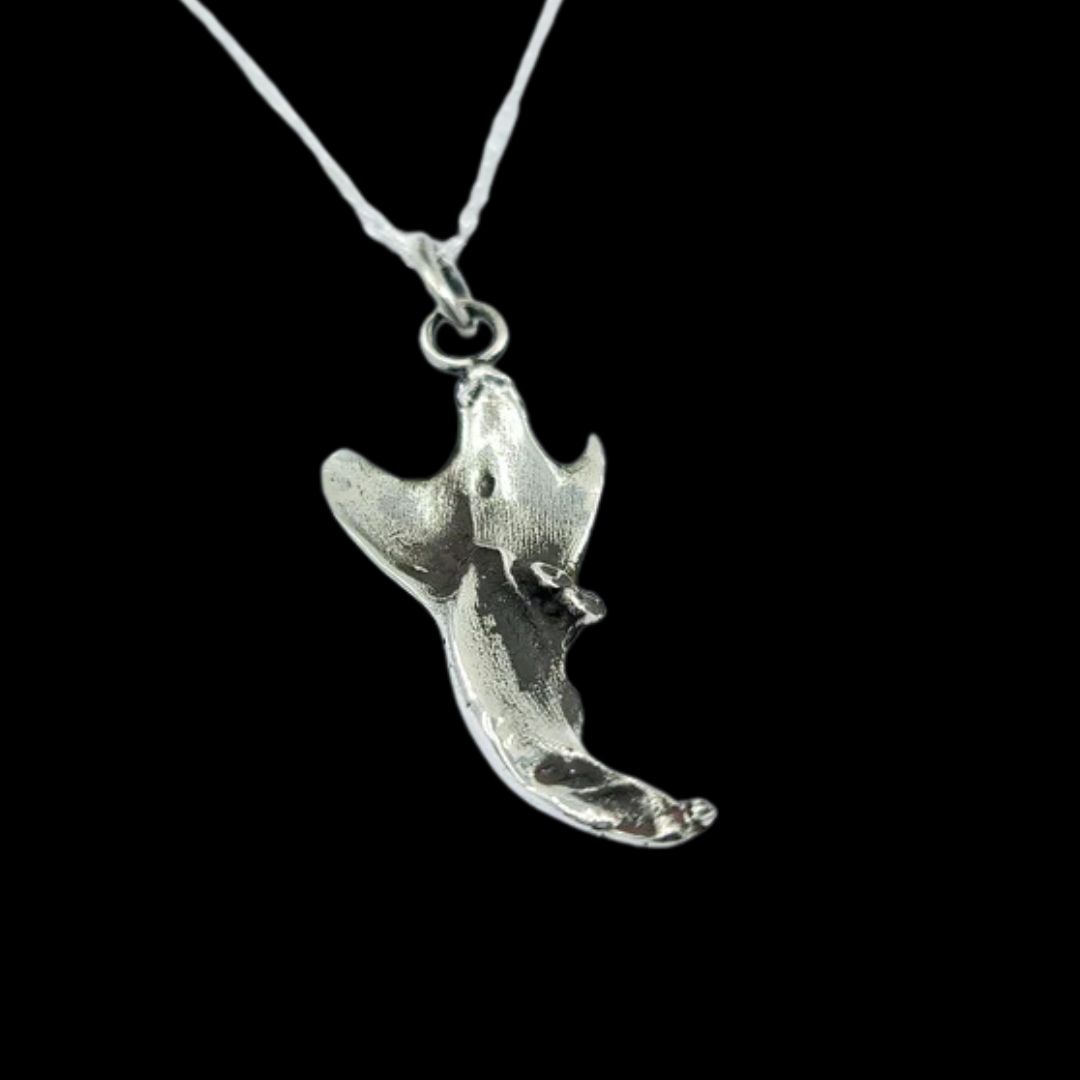 Small Squirrel Jaw Bone Pendant