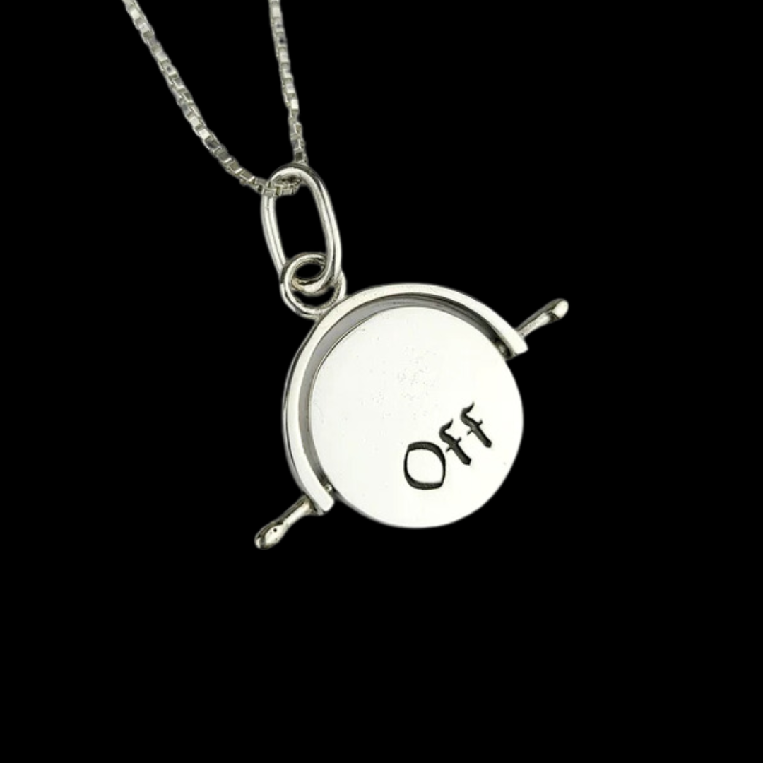 Fuck Off Spinning Pendant - Inchoo Bijoux