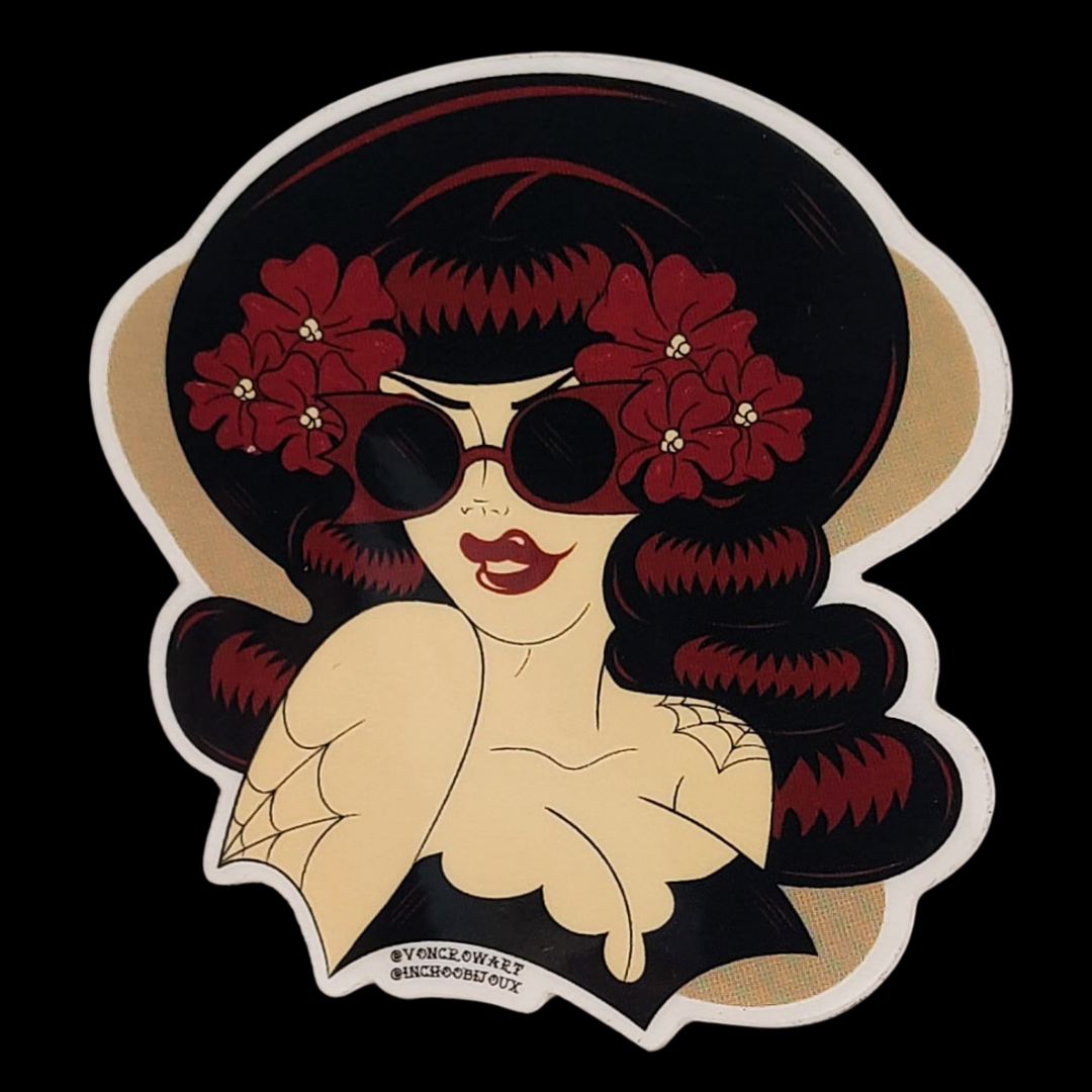 Mathilda Pin Up Sticker