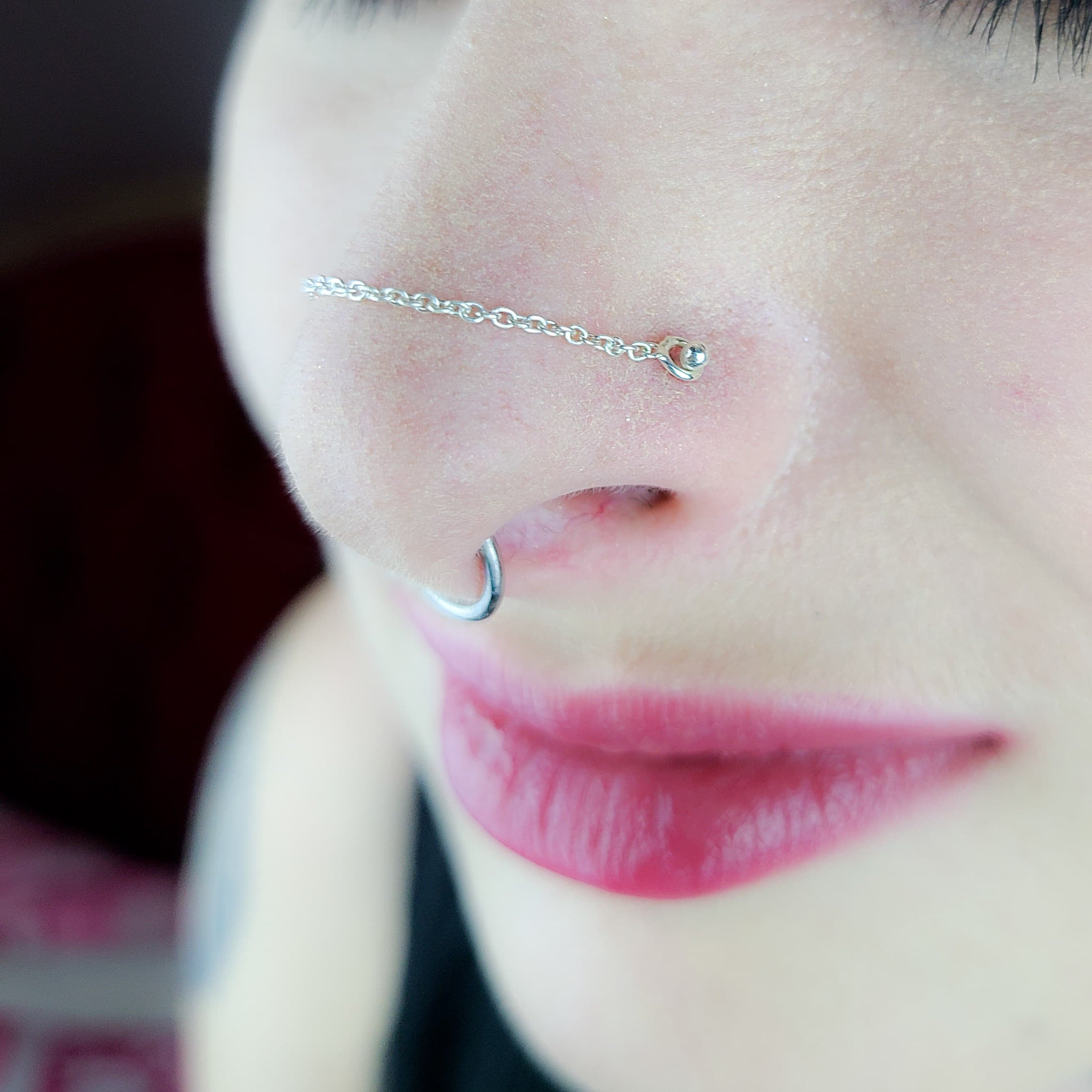 Delicate 1mm Nose Chain-Nose Chain-Inchoo Bijoux-Inchoo Bijoux