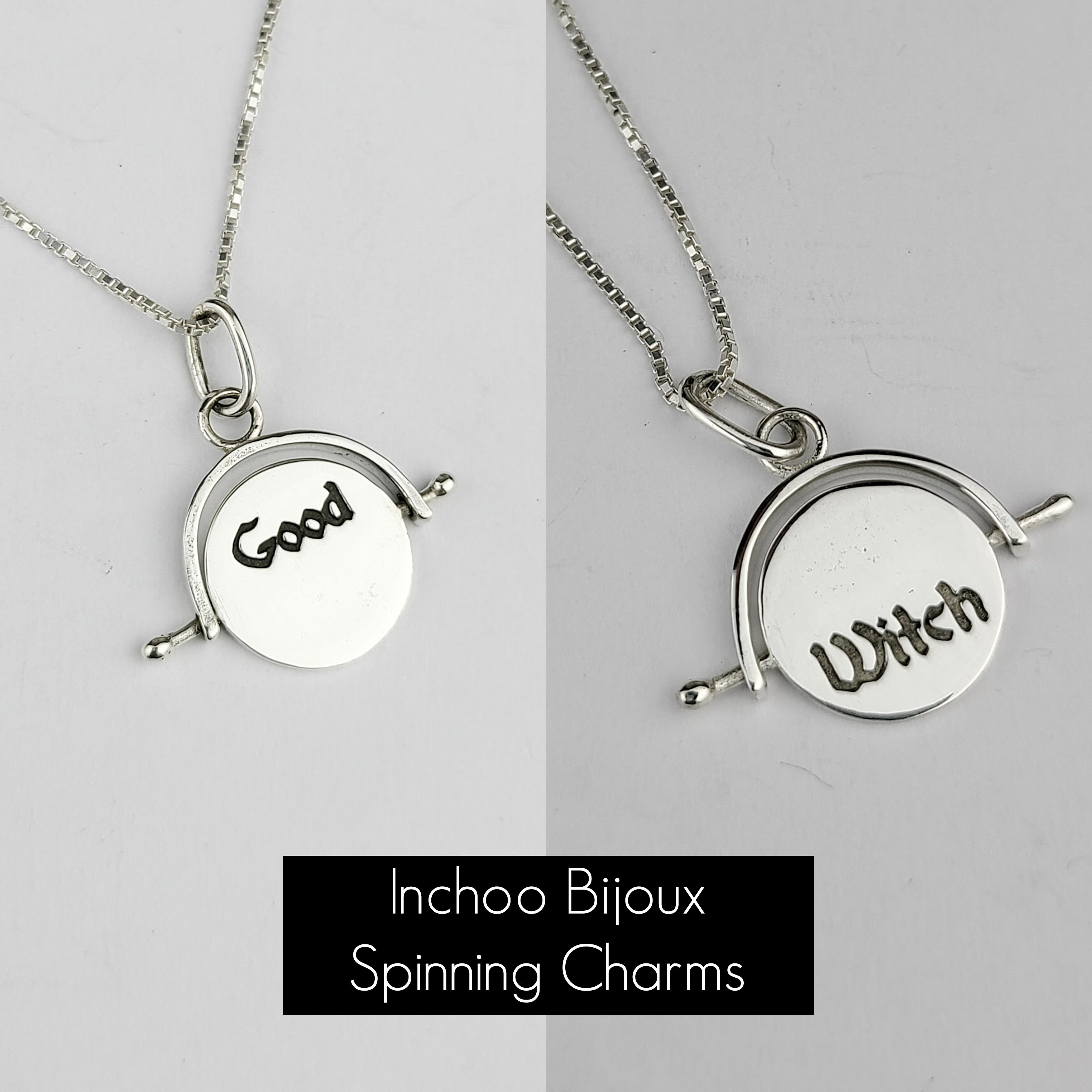 Good Witch Fidget Spinner Pendant - Inchoo Bijoux