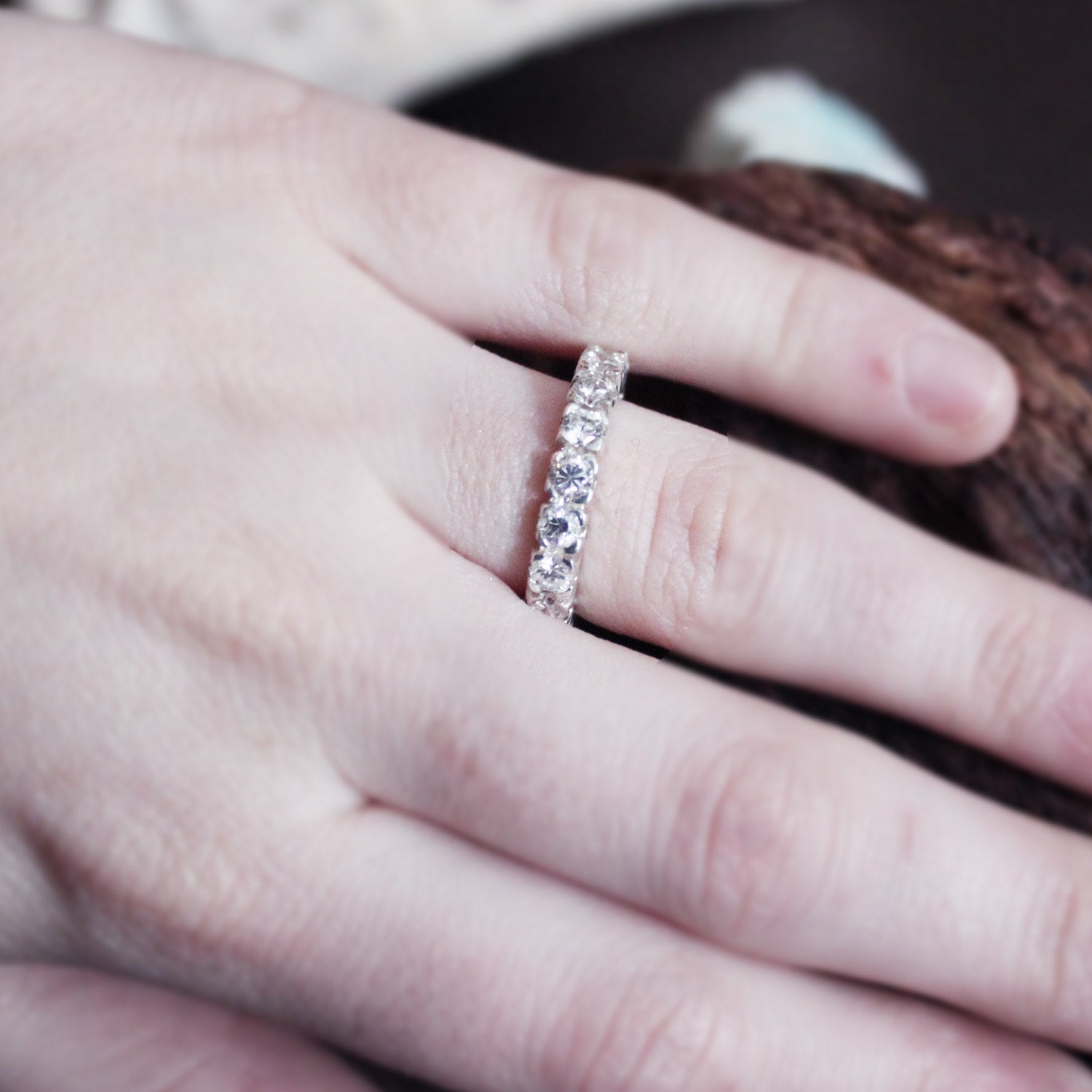 Eternity Wedding Ring 3mm - Inchoo Bijoux