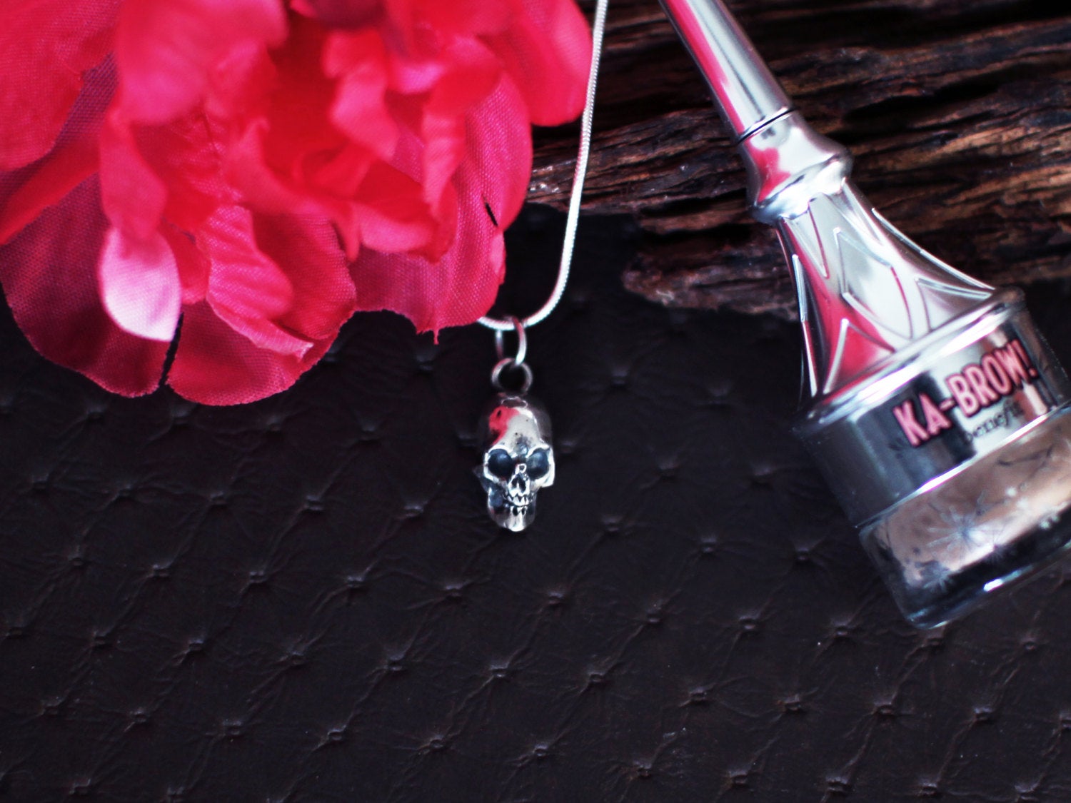 Silver Skull Pendant - Inchoo Bijoux