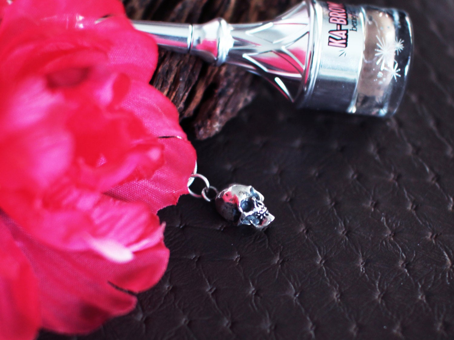 Silver Skull Pendant - Inchoo Bijoux