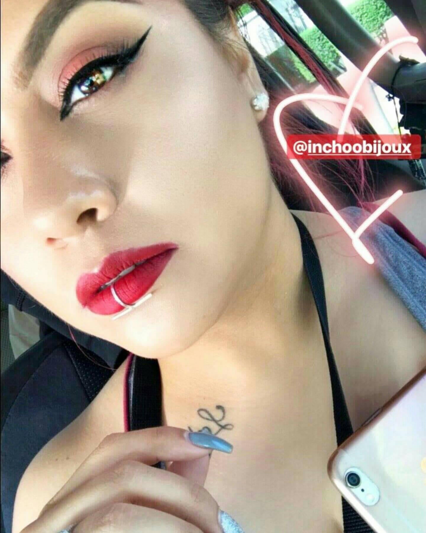 Bar Fake Lip Ring - Inchoo Bijoux