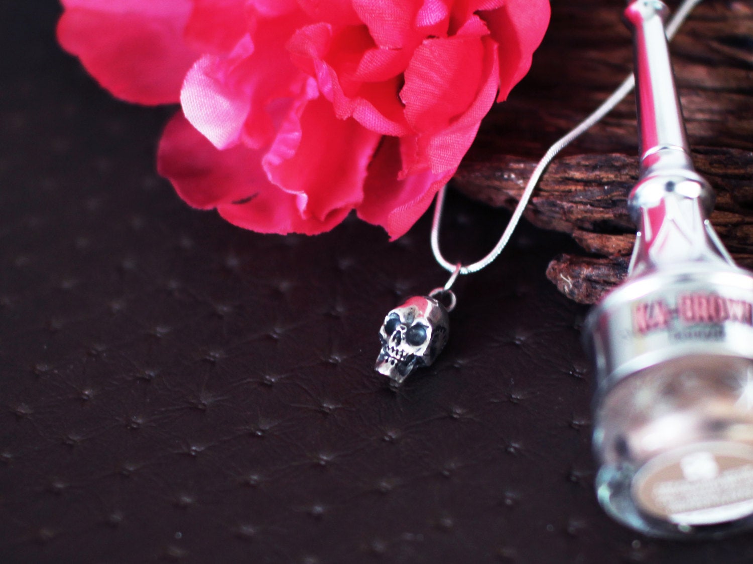 Silver Skull Pendant - Inchoo Bijoux