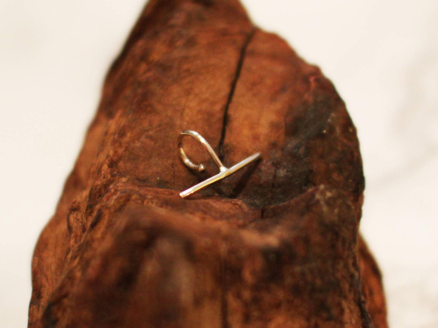 10k Gold Solid Gold Fake Lip Ring - Rose Gold, Yellow Gold or White Gold - Inchoo Bijoux