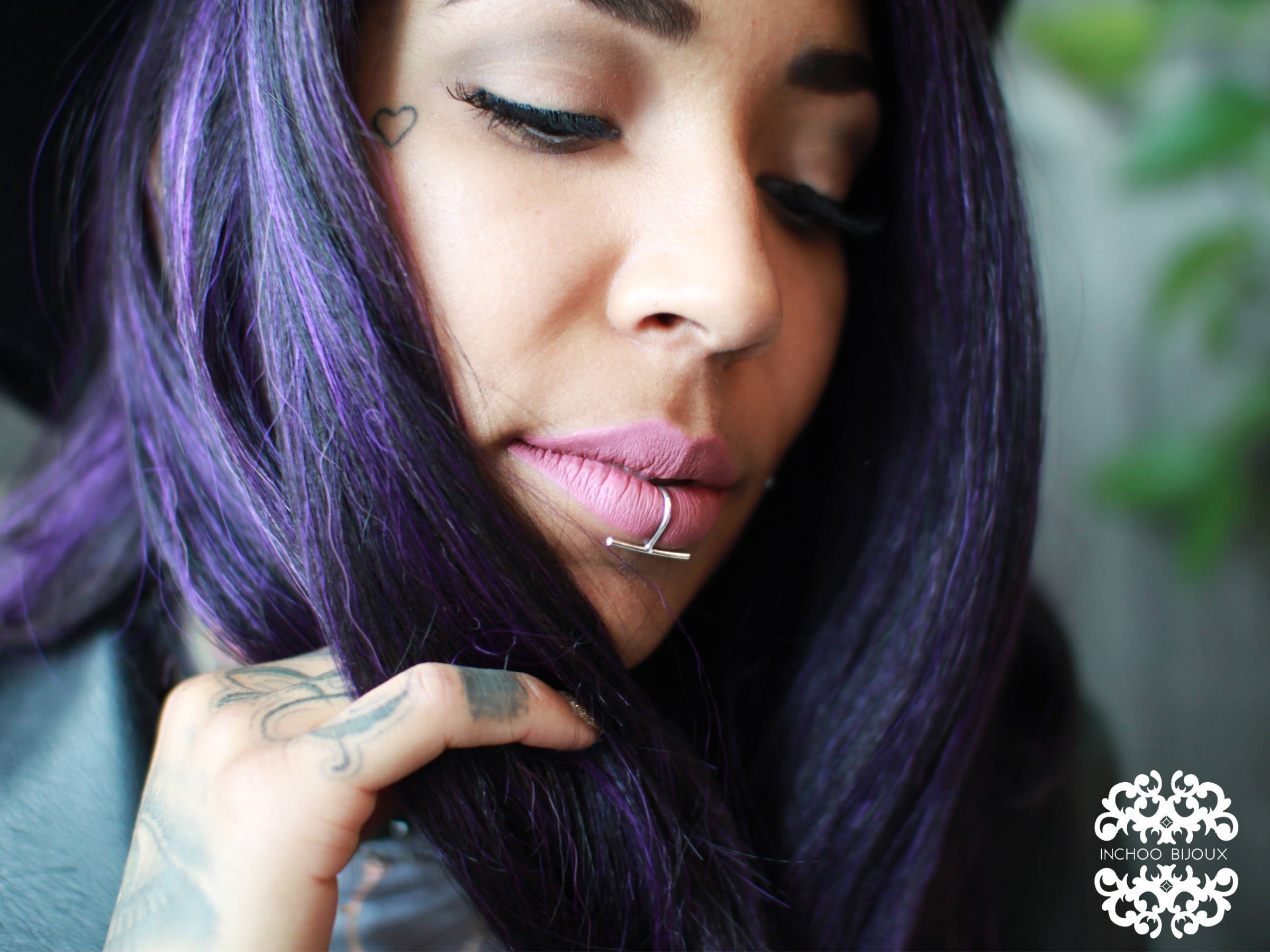 Bar Fake Lip Ring - Inchoo Bijoux