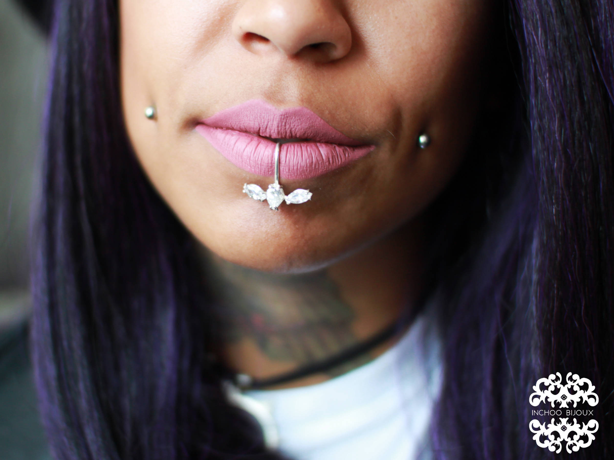 Butterfly Fake Lip Ring - Inchoo Bijoux
