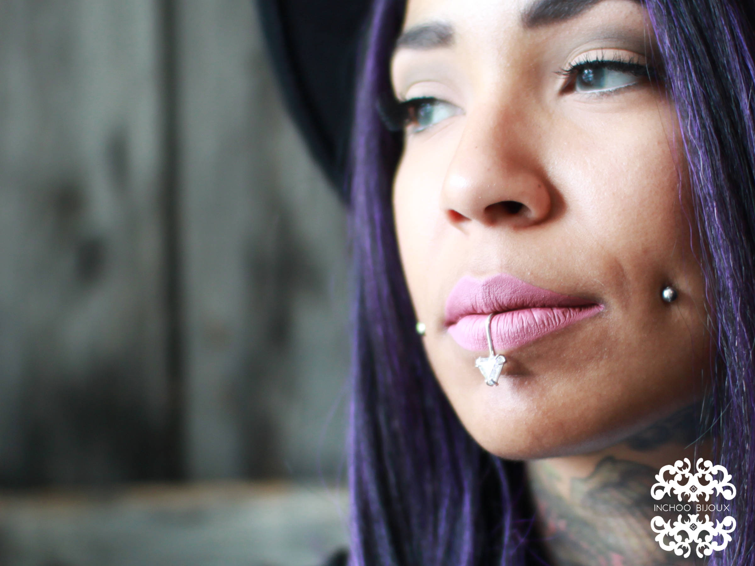 Triangle Fake Lip Ring - Inchoo Bijoux