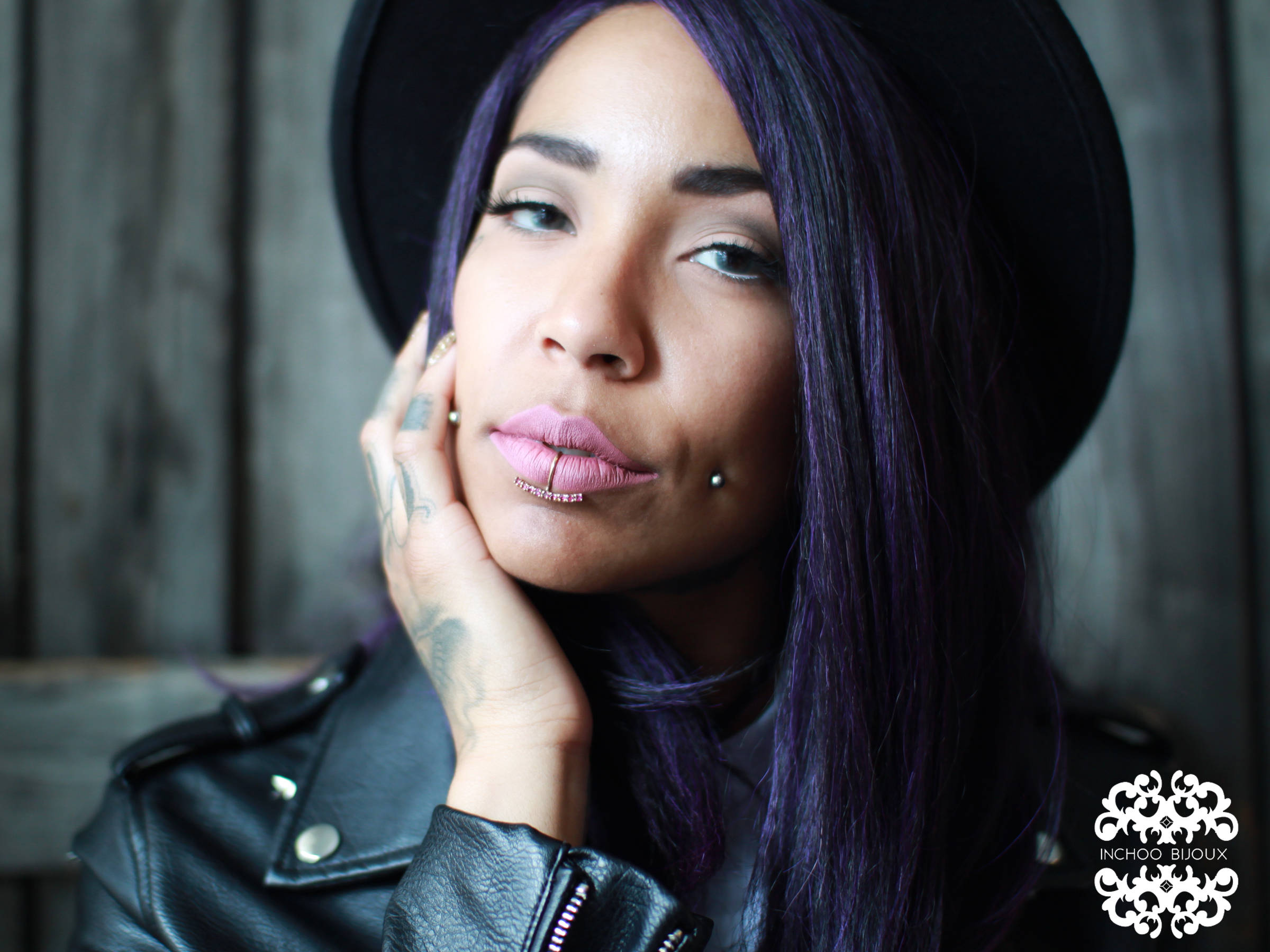 Ruby Red Fake Lip Piercing - Inchoo Bijoux