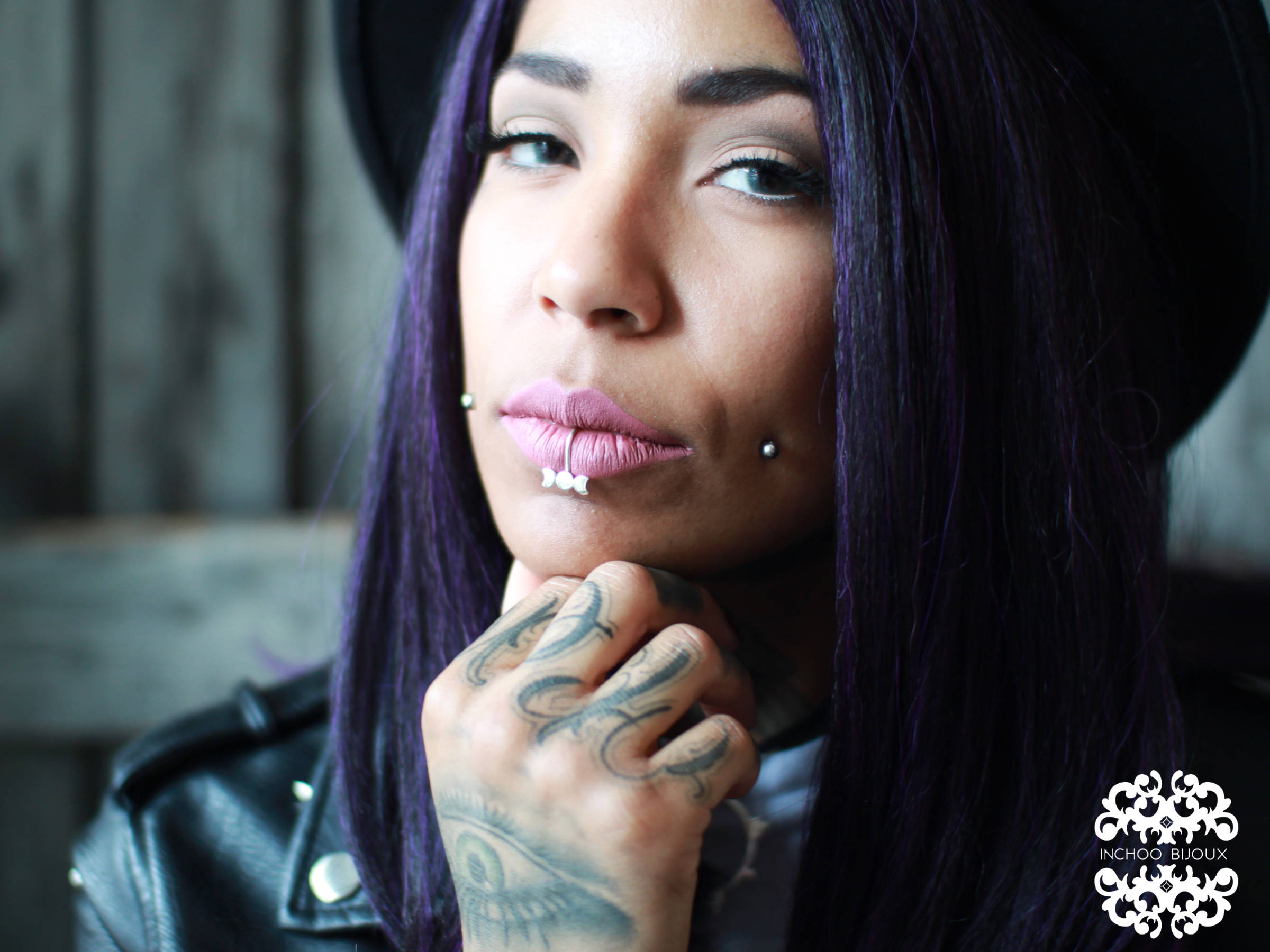 Moon Phase Fake Lip Ring - Inchoo Bijoux