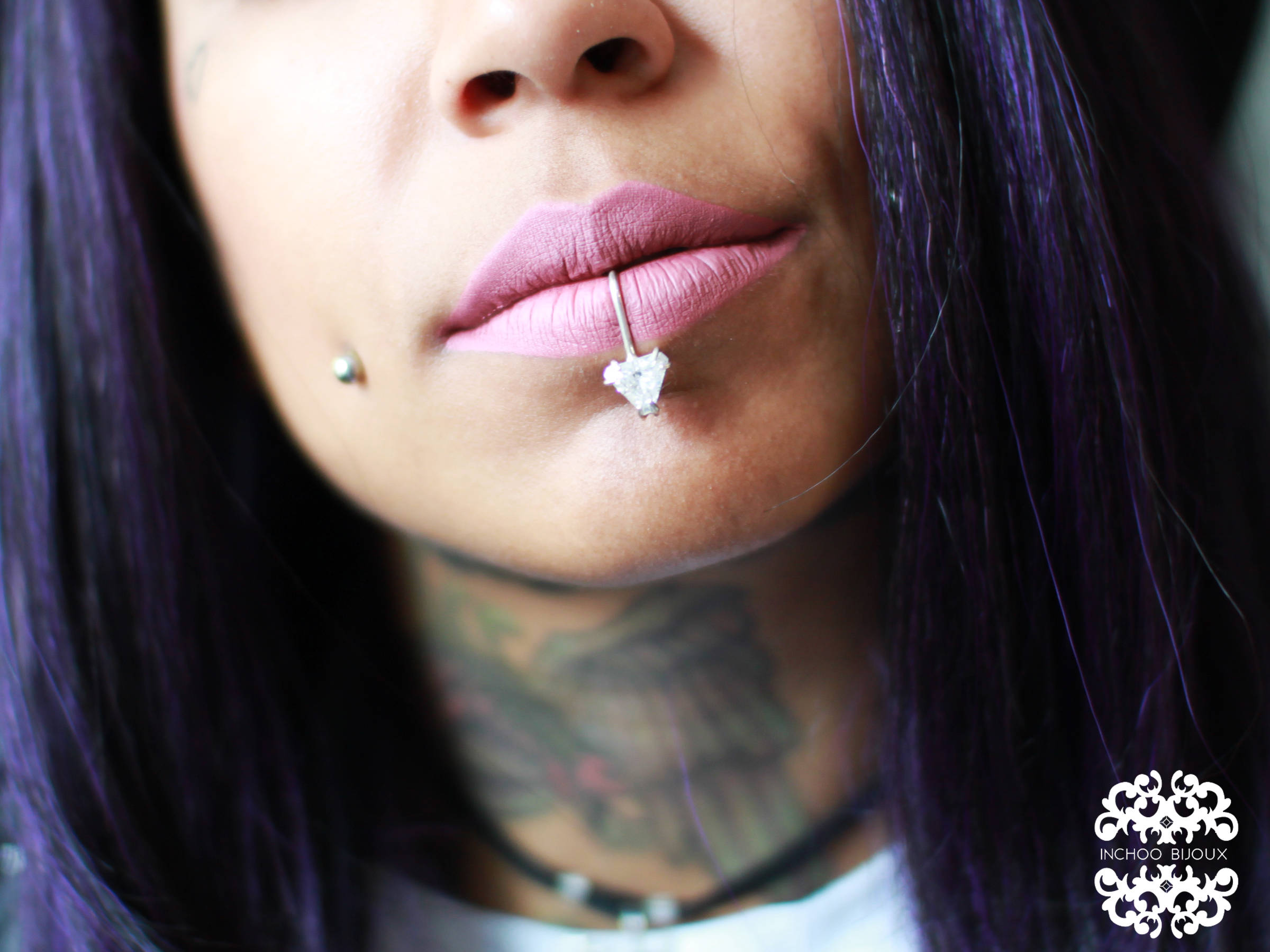 Triangle Fake Lip Ring - Inchoo Bijoux