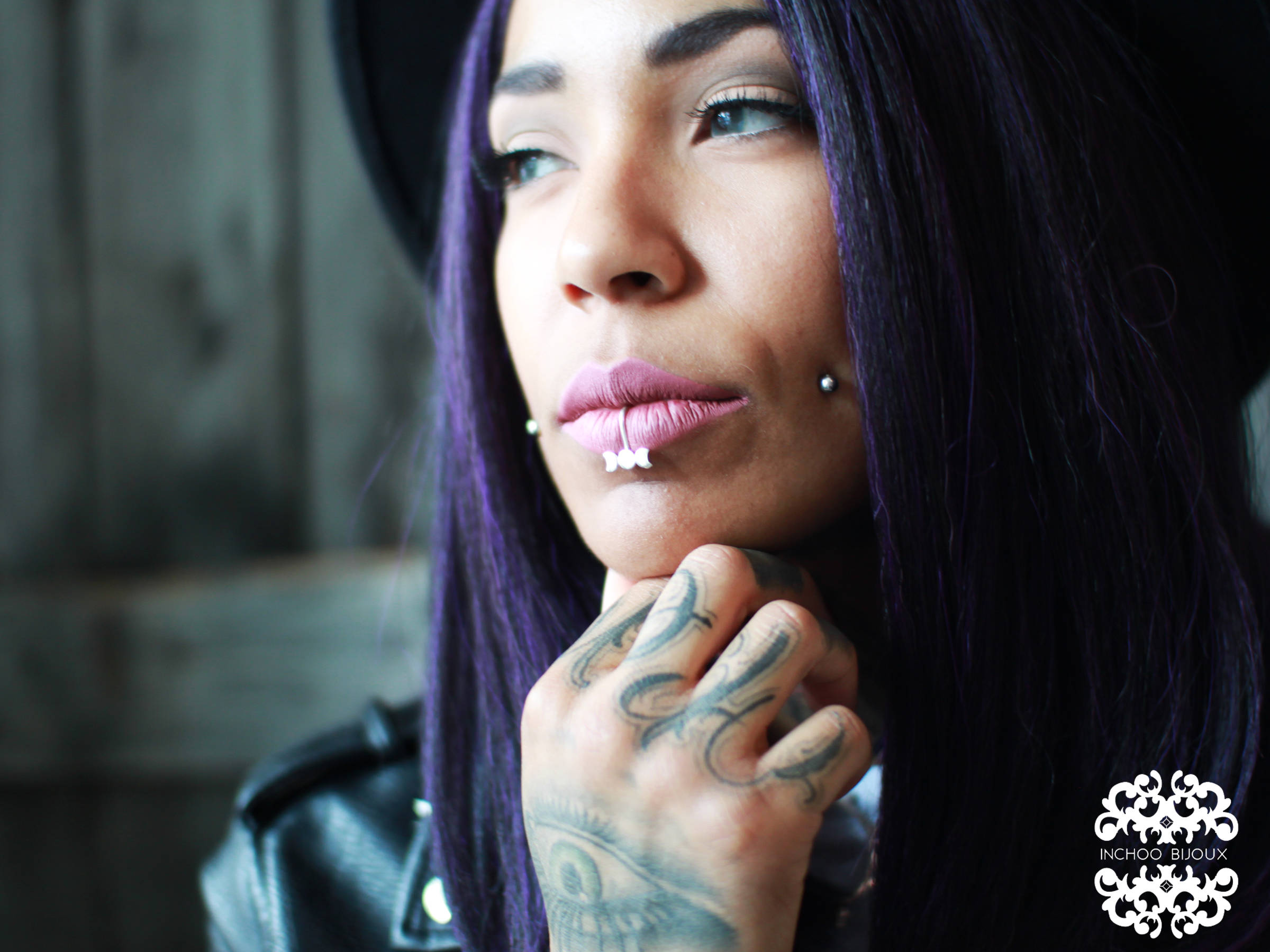 Moon Phase Fake Lip Ring - Inchoo Bijoux