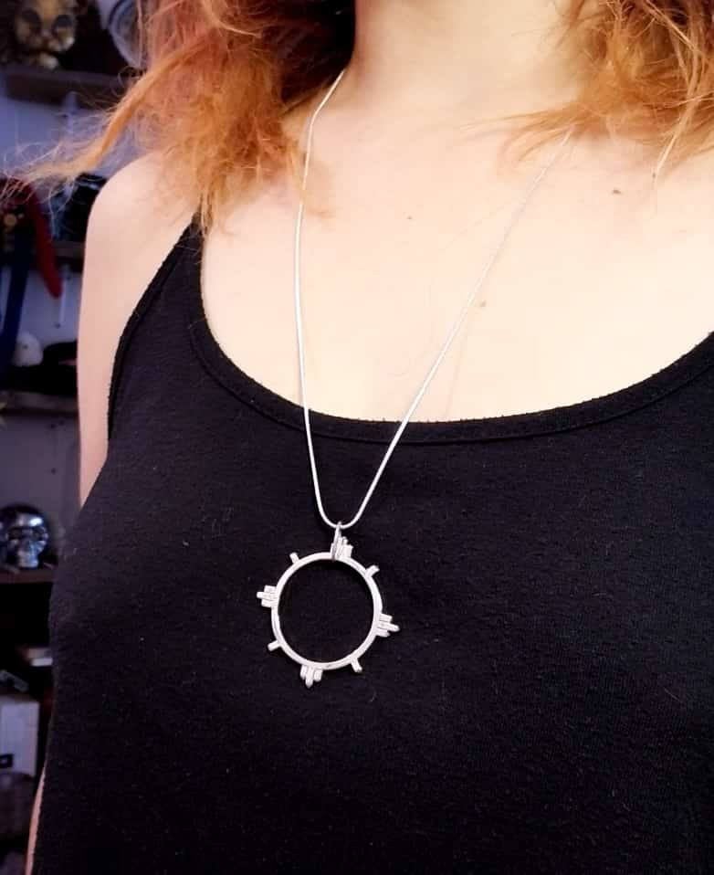 Silver Celestial Pendant - Inchoo Bijoux