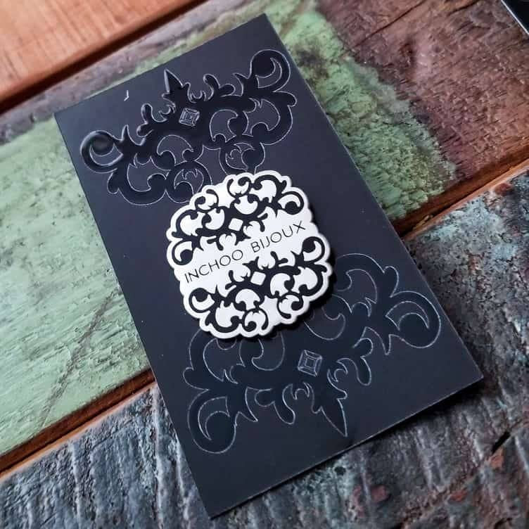 Inchoo Bijoux Goth Hard Enamel Pin - Inchoo Bijoux