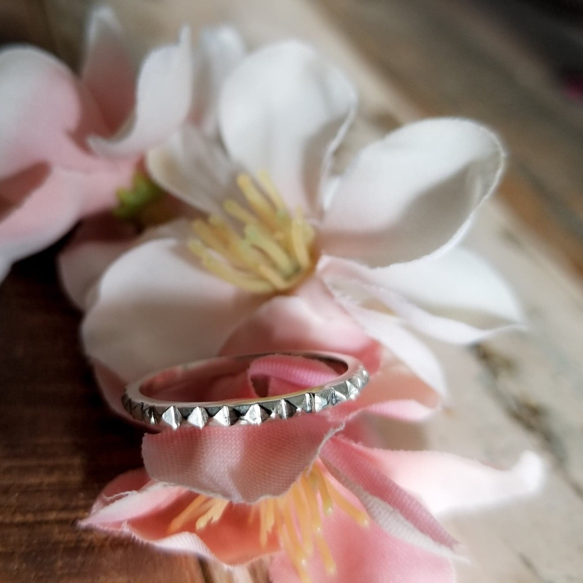 Studded Thin Ring-Ring-Inchoo Bijoux-Inchoo Bijoux
