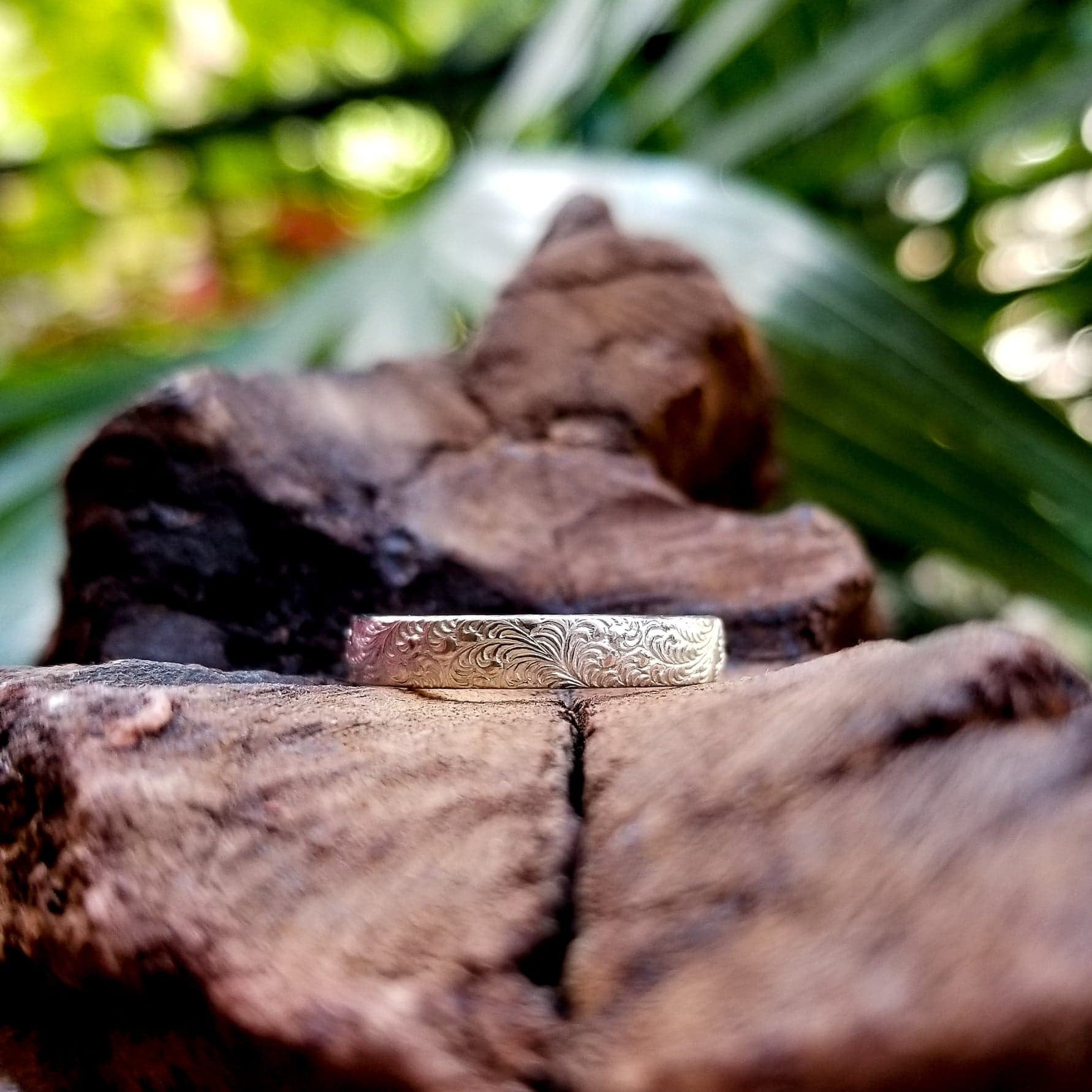 Lace Texture Wedding Ring-Ring-Inchoo Bijoux-Inchoo Bijoux