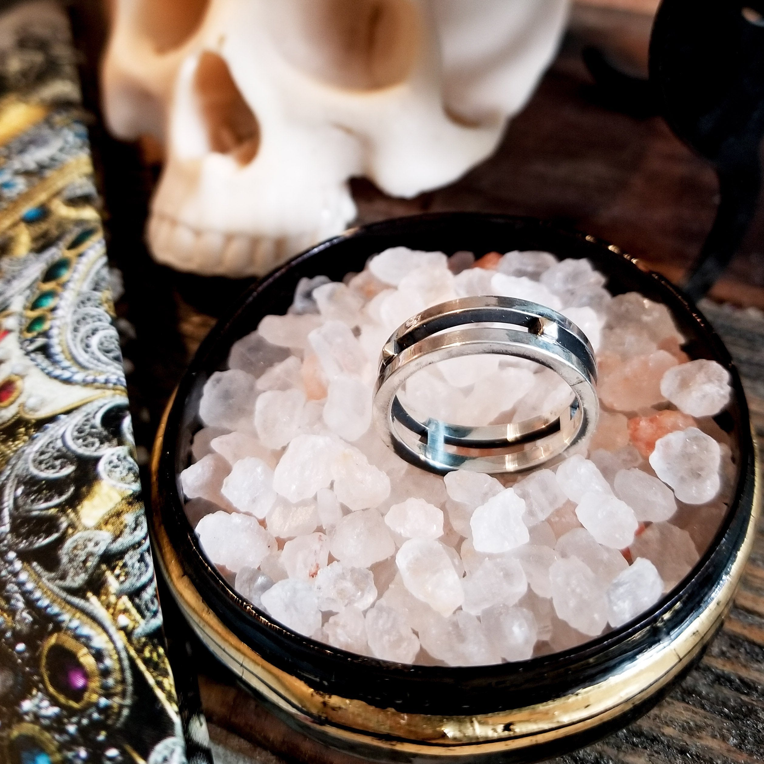 Studded Rocker Men's Ring - Inchoo Bijoux