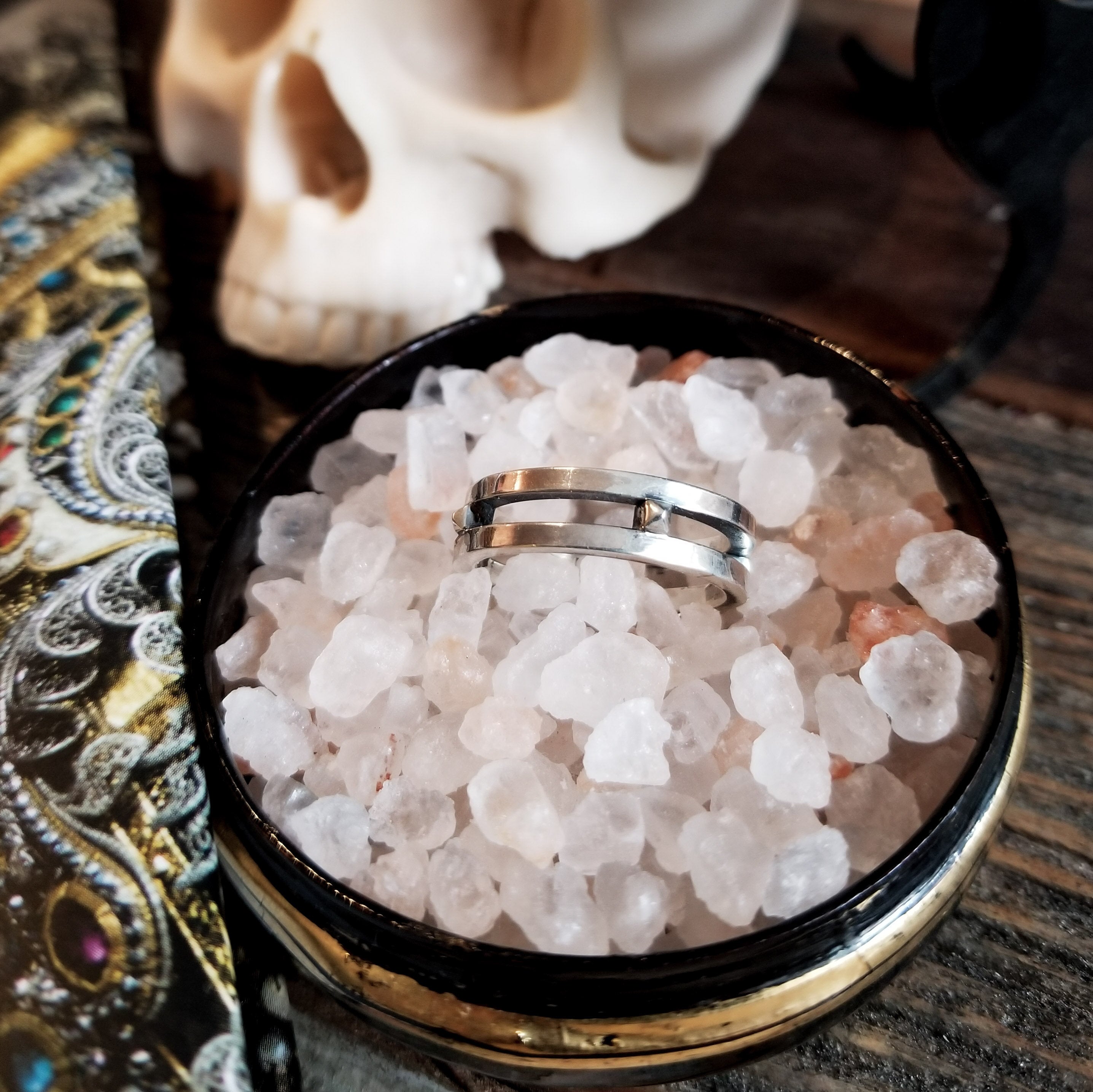 Studded Rocker Men's Ring - Inchoo Bijoux